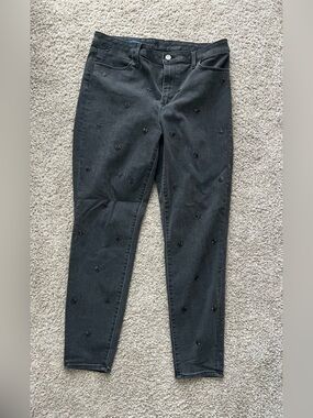 Black Embellished Women’s Jeans